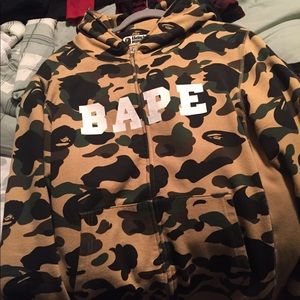 Bape camo hoodie 1st gen